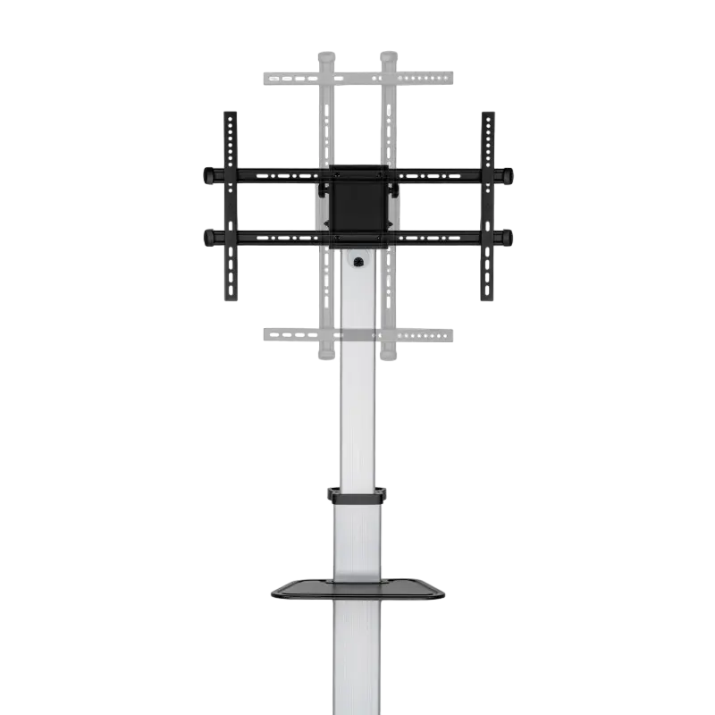 Suport pentru televizor Reflecta Elegant 86P-Shelf Argintiu