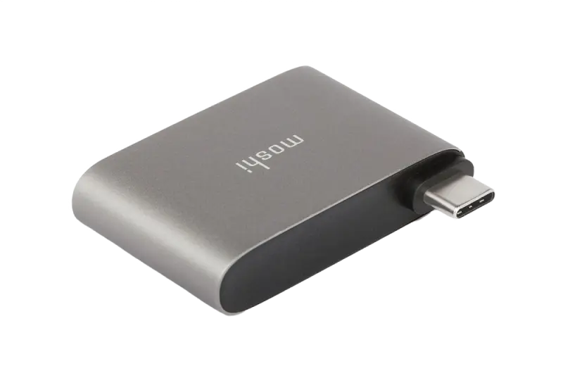 Adaptor pentru cablu USB Moshi USB-C to Dual USB-A Adapter Gri