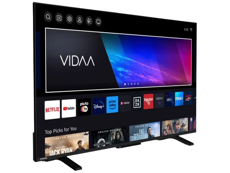 50" LED SMART TV Toshiba 50UV2463DG Negru