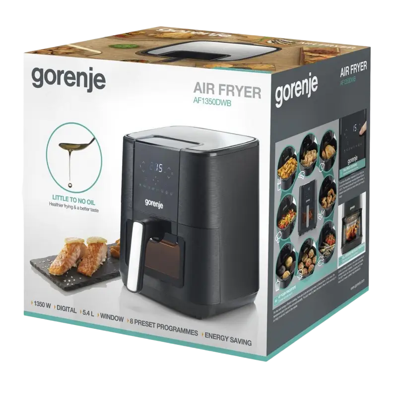 Фритюрница Gorenje AF1350DWB Черный