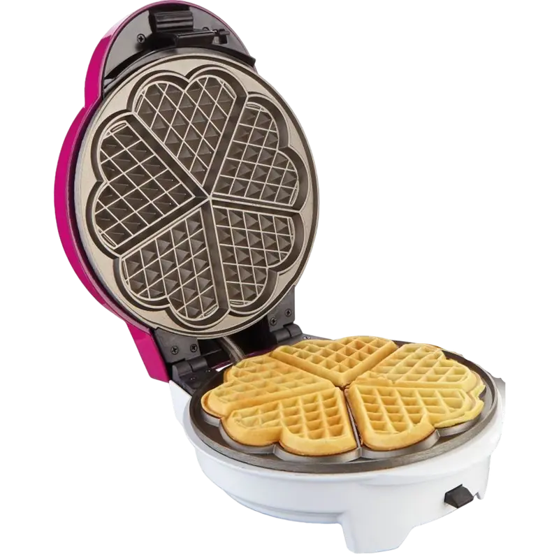 Вафельница Gorenje WCM702PW Белый | Розовый