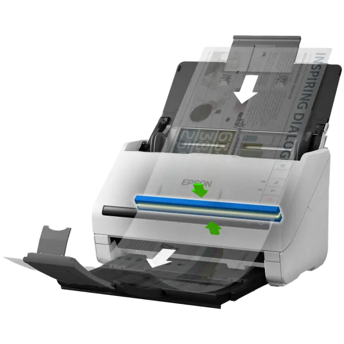 Дуплекс ADF Epson WorkForce DS-530II A4 Белый