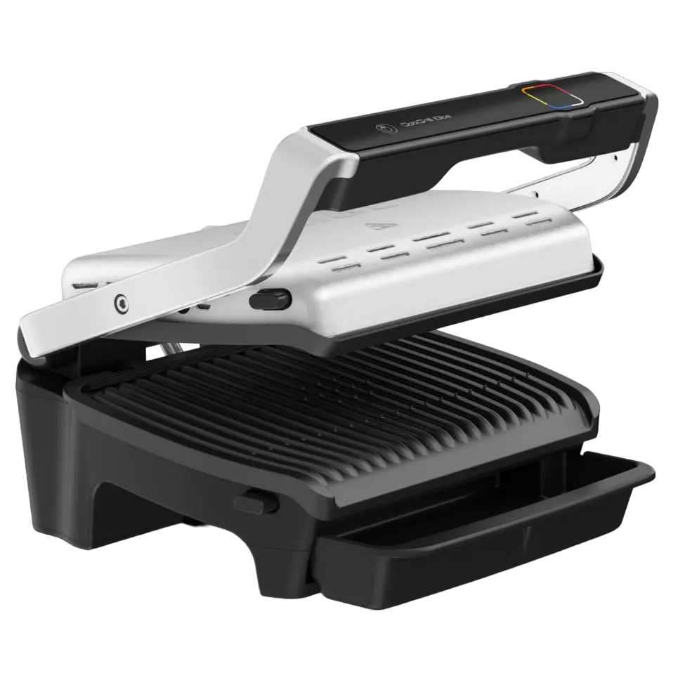 Электрический Гриль Tefal OptiGrill Elite Серебристый