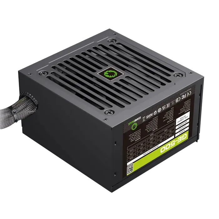 Tip Блок питания для компьютеров Gamemax GE-500 ATX Черный