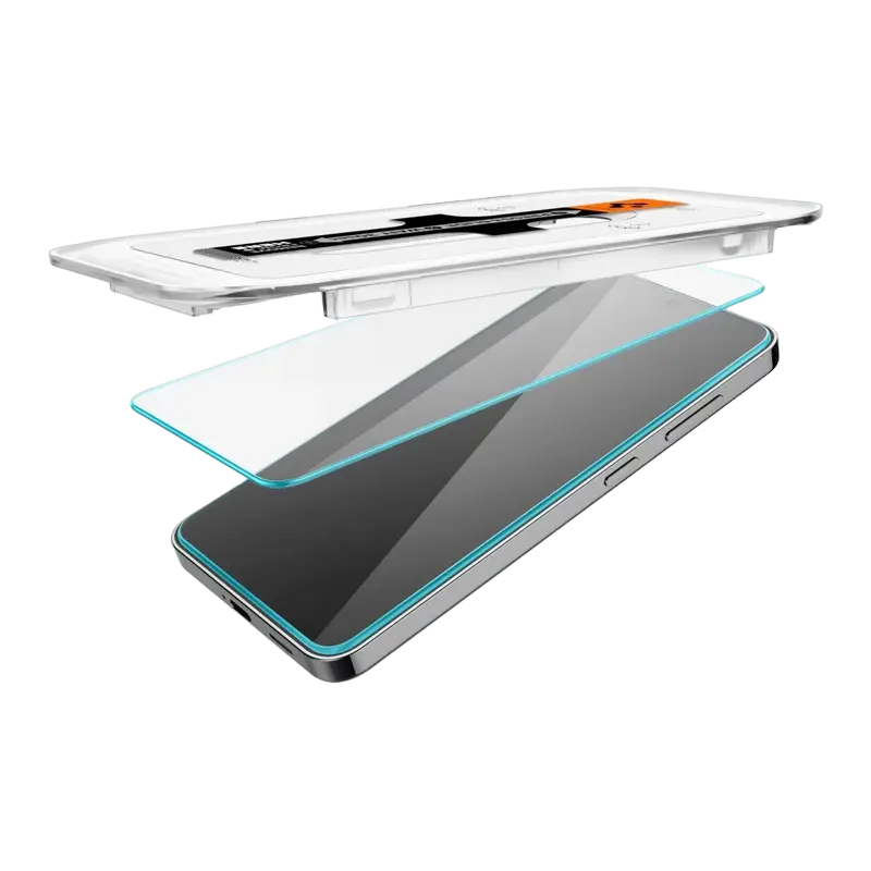 Sticlă de protecție Spigen Apple Samsung S24/S25 Tempered Glass EZ FIT EZ FIT Tempered Glass Transparent