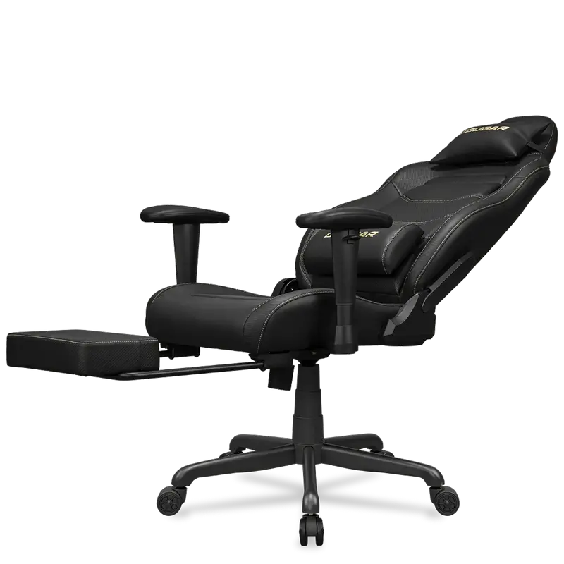 Игровое кресло Cougar Explore Neo ПВХ Кожа Черный | Золотистый