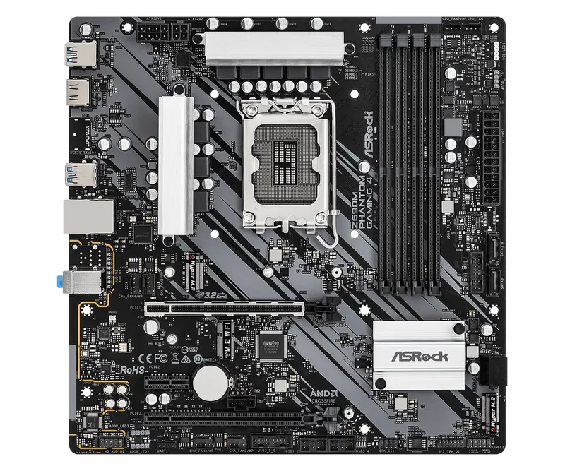 Placă de bază ASRock Z690M PHANTOM GAMING 4 LGA1700 Micro-ATX