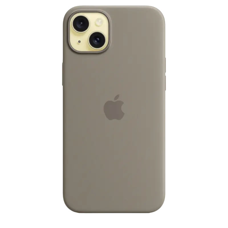 Чехол Apple iPhone 15 Plus Silicone Case MagSafe Силиконовый Чехол Глина