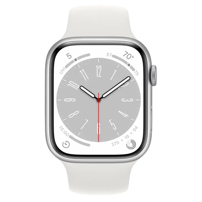 Умные часы Apple Watch Series 8 Серебристый