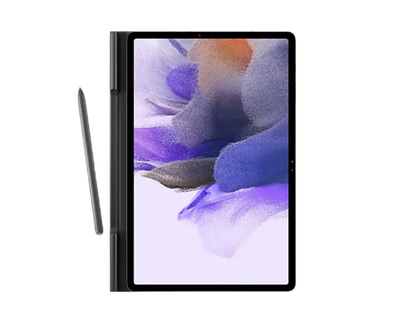 Чехол для планшета Samsung Galaxy Tab S7+ / S7 FE Book Cover 12.4" Чёрный