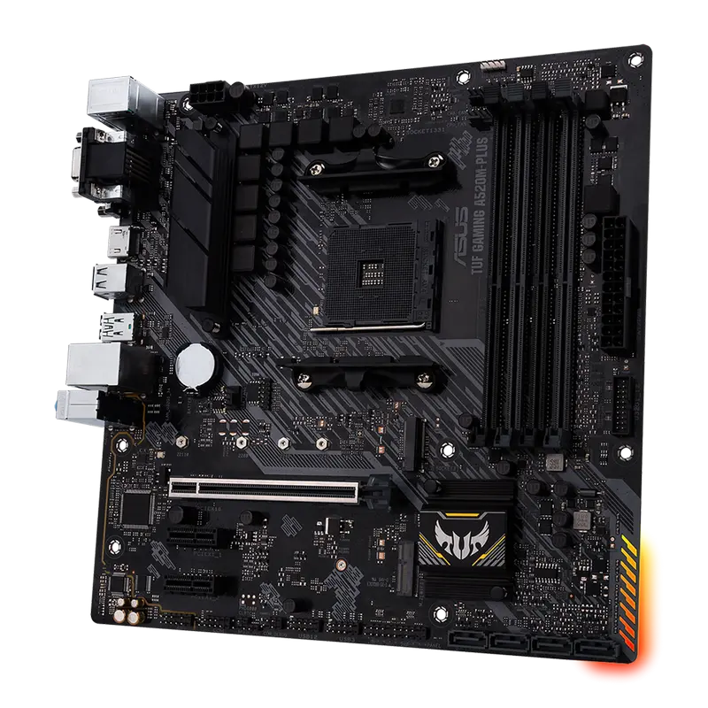 Материнская плата ASUS TUF GAMING A520M-PLUS AM4 Micro-ATX