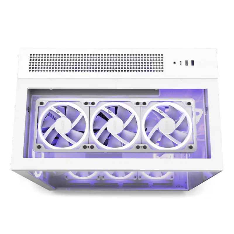 Carcasă PC NZXT H9 Elite Midi-Tower Alb