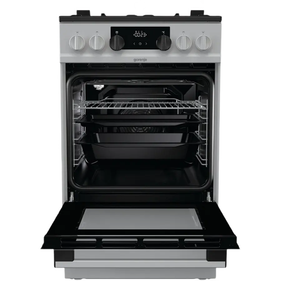 Комбинированная плита Gorenje MEKS512S Серебристый