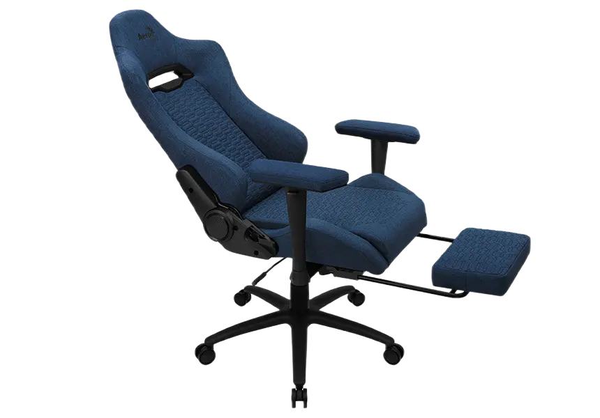 Scaun Gaming AeroCool Royal AeroWeave PU Piele Albastru