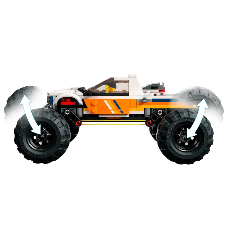 Конструктор LEGO 4x4 Off-Roader Adventures Разноцветный