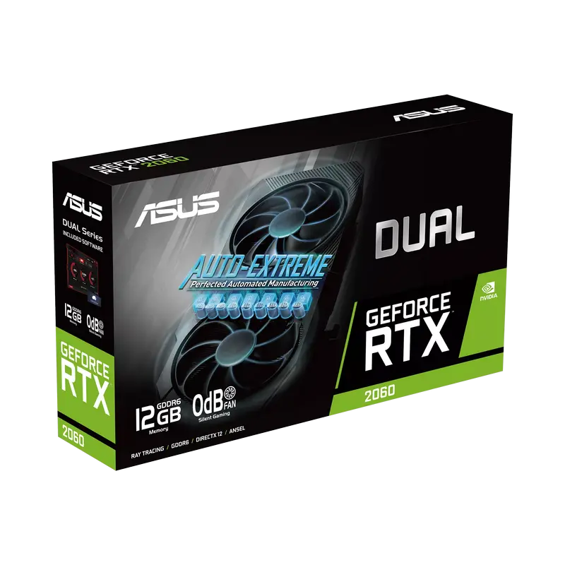 Placă video ASUS Dual GeForce RTX 2060 EVO