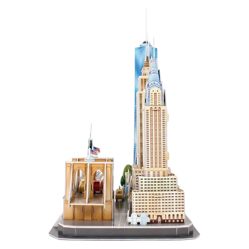 Puzzle 3D CubicFun City Line New York City