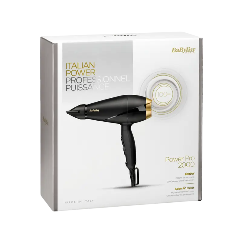 Фен BaByliss Power Pro Чёрный