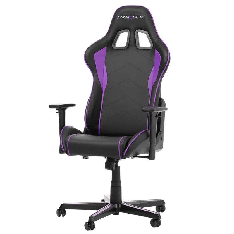 Scaun Gaming DXRacer Formula GC-F08-NV PU Piele Black/Violet