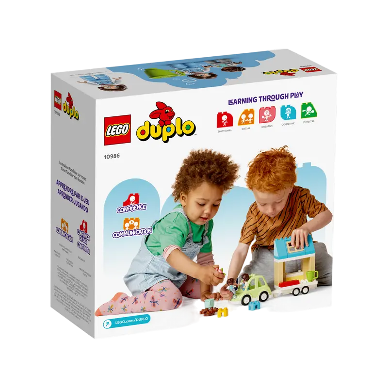 Constructor LEGO Family House on Wheels Multicolor