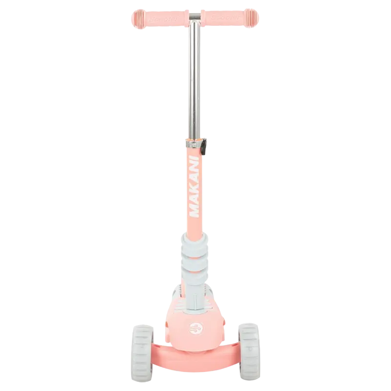 Детский 3-колесный самокат Makani BonBon Розовый