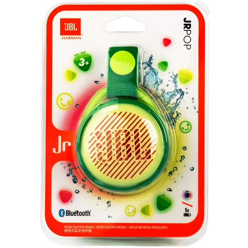Портативная колонка JBL. JR POP Зелёный
