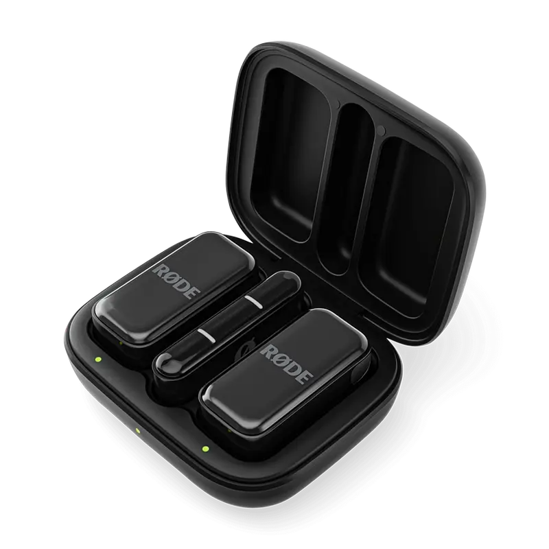 Microfon portabil pentru înregistrare vocală RODE Wireless Micro Ultra-compact Fără fir Negru