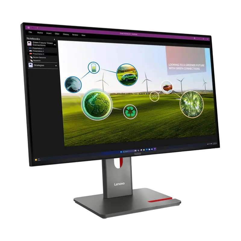Монитор Lenovo ThinkVision P27q-40 Eclipse Black