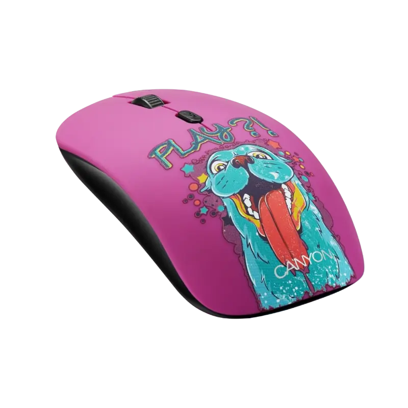 Mouse Wireless Canyon CND-CMSW400PL Fără fir Multicolor