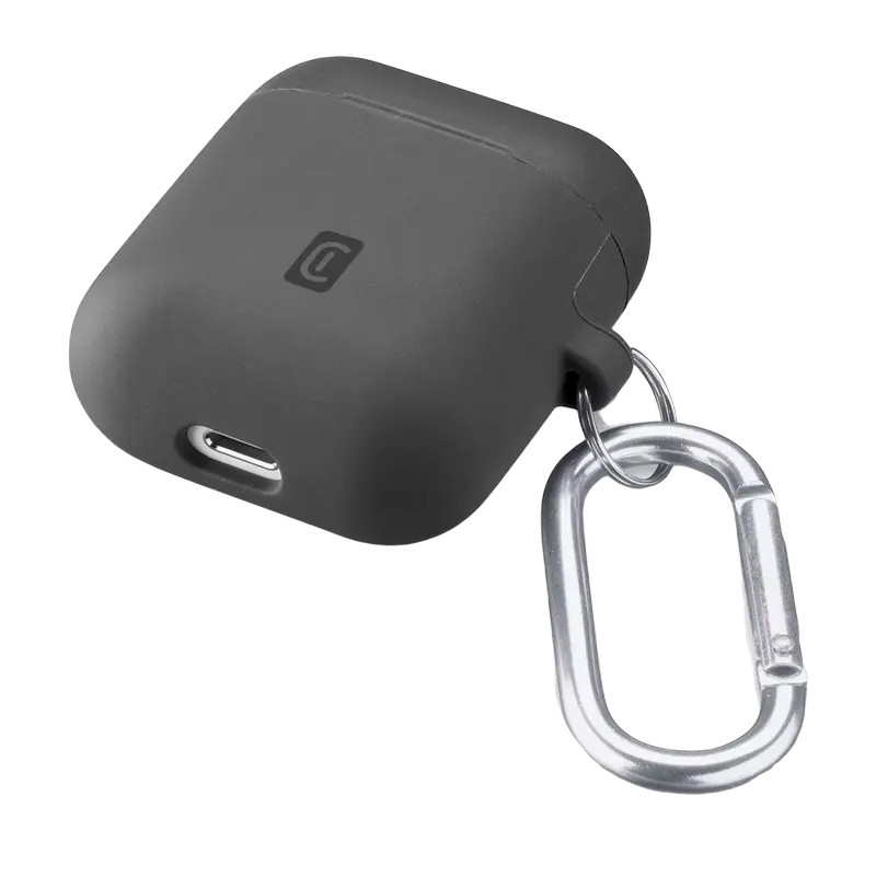 Husă pentru Airpods Cellularline Apple Airpods 1/2 Bounce case Air Negru