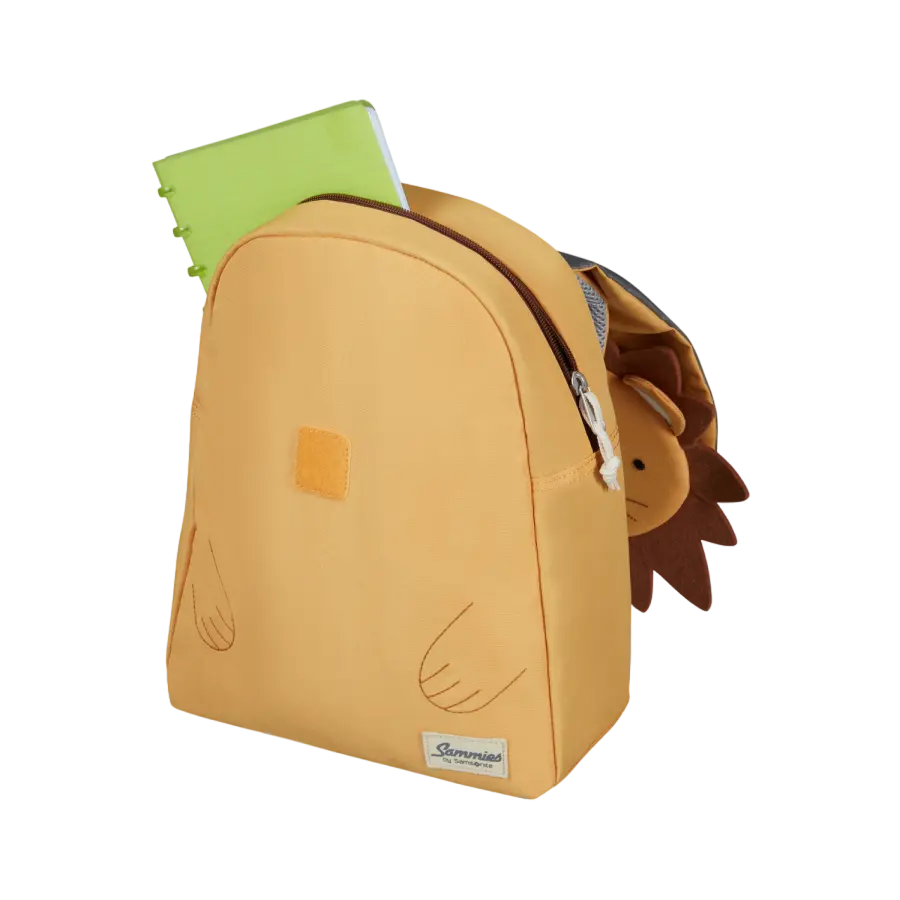 Детский рюкзак Samsonite Happy Sammies Eco S+ Lester Lion Бежевый