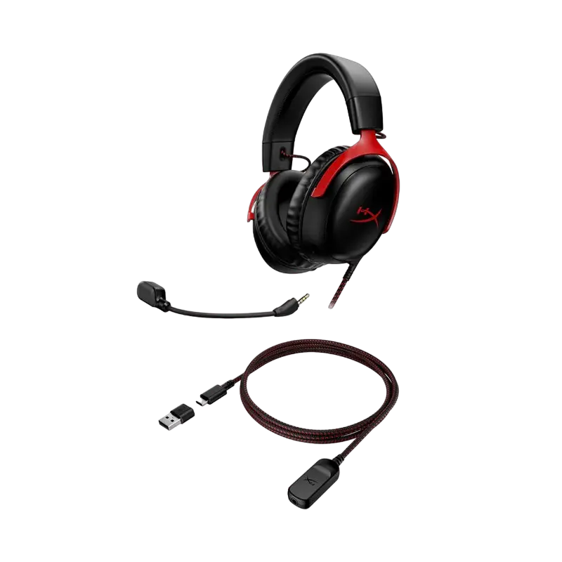 Наушники HyperX Cloud III Красный