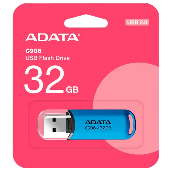 USB Flash накопитель ADATA C906 32ГБ Синий