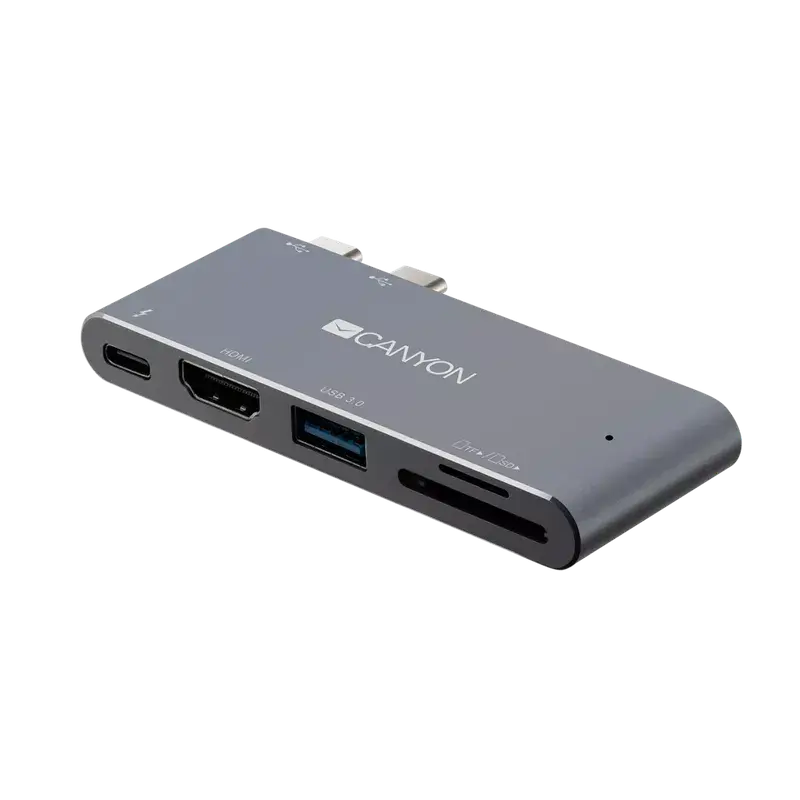 Док-станция Canyon DS-5 for MacBook Серый