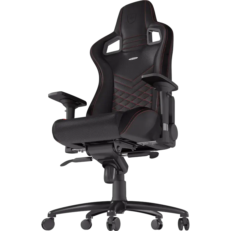 Scaun Gaming Noblechairs Epic PU Piele Negru/Rosu