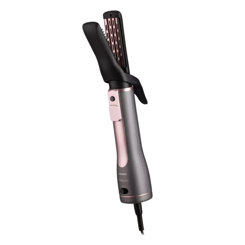 Фен-щётка Ardesto Brush Pink Touch Серый | Розовый