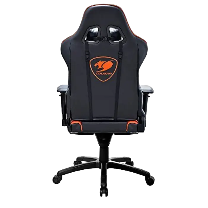 Игровое кресло Cougar Armor Искусственная кожа Черный/Оранжевый