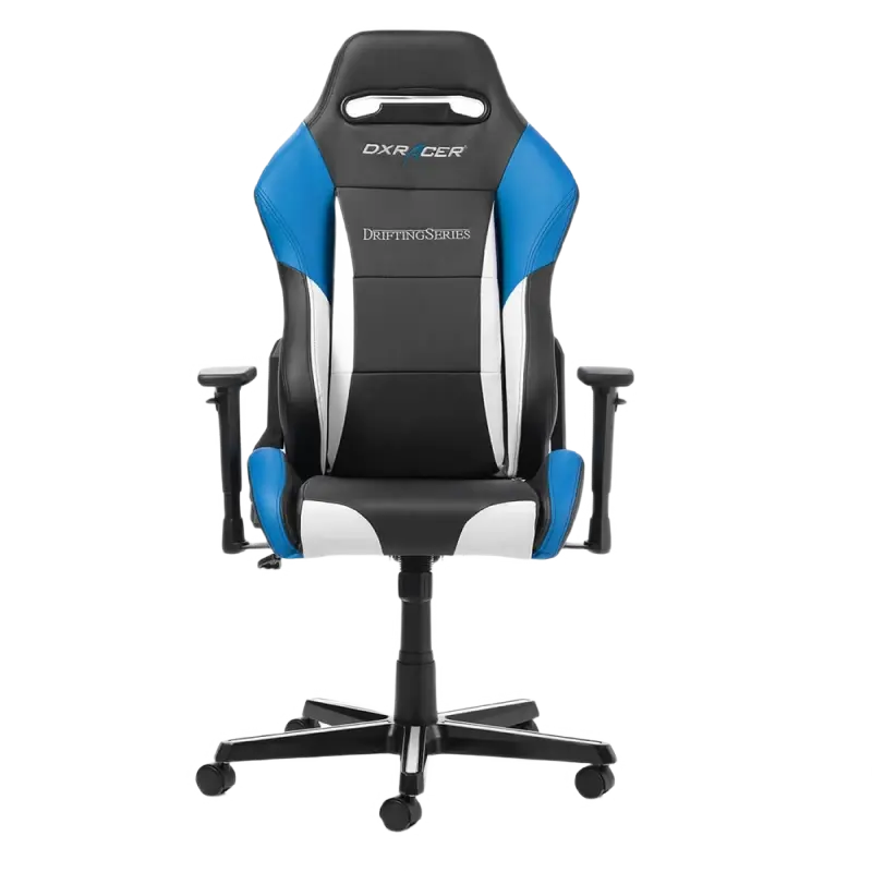 Scaun Gaming DXRacer Formula GC-F08-NB PU Piele Negru/Albastru