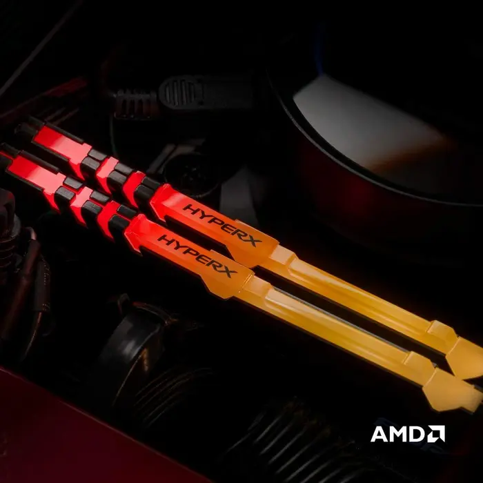 Оперативная память Kingston HyperX FURY RGB HyperX FURY 16 ГБ Чёрный