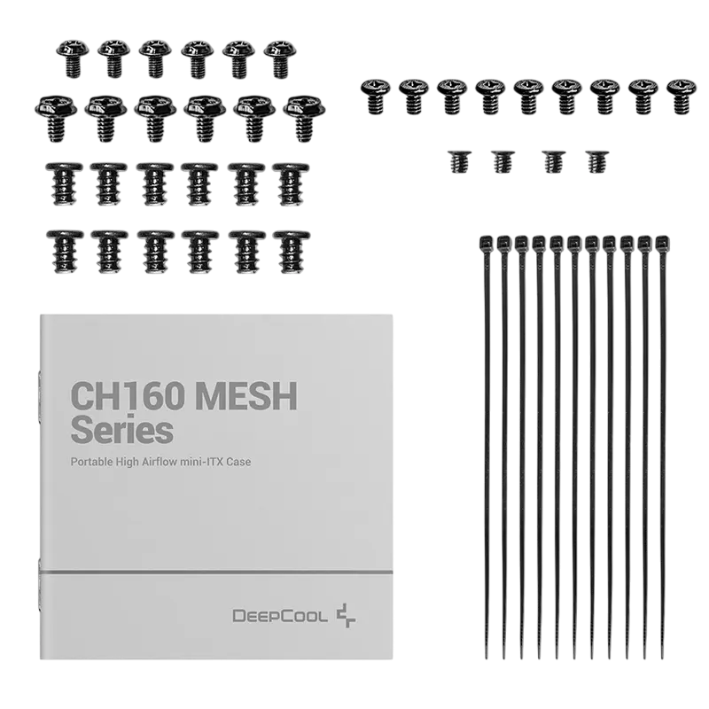 Компьютерный корпус Deepcool CH160 Mini-Tower Черный