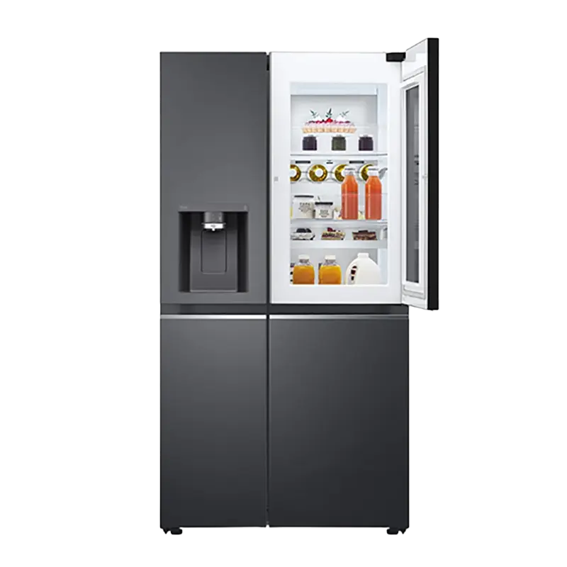 Холодильник LG GSXV91MCAE Чёрный