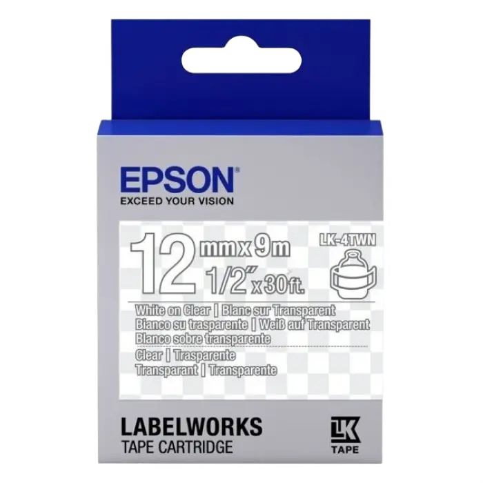 Картридж с лентой Epson LK-4TWN