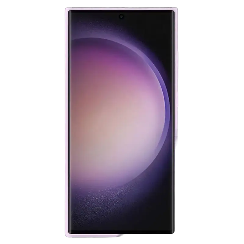 Чехол Samsung Galaxy S23 Ultra Silicone Cover Силиконовый Чехол Фиолетовый