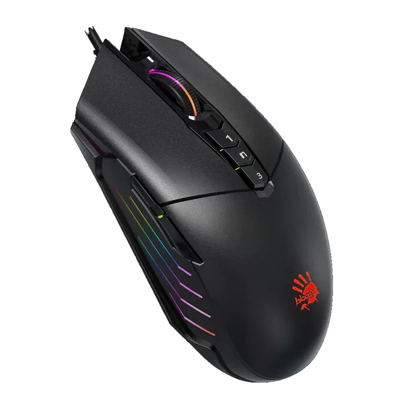 Игровая мышь Bloody P91 Pro Проводное Чёрный