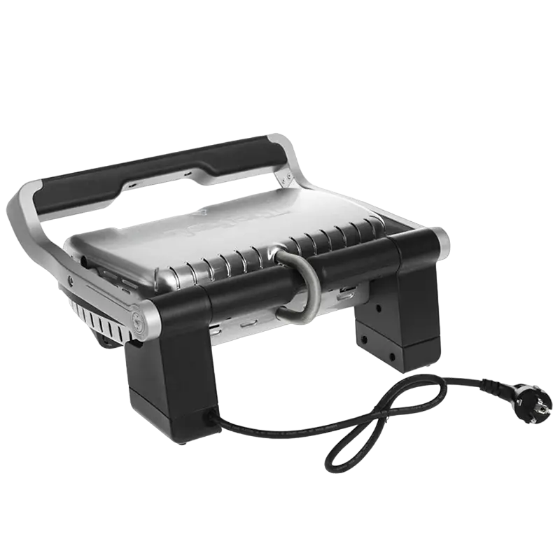 Электрический Гриль Tefal OptiGrill+ Initial Чёрный | Серебристый