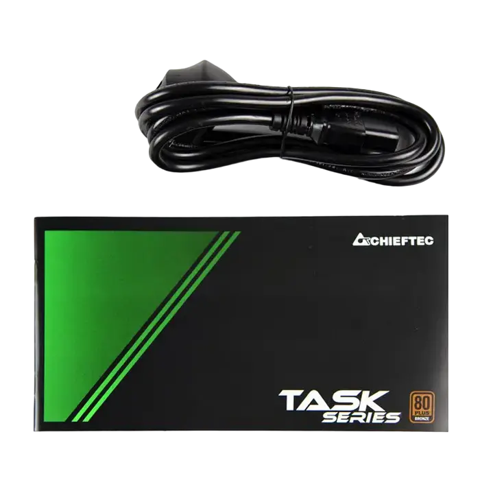 Tip Блок питания для компьютеров Chieftec TPS-600S Task Series ATX Черный