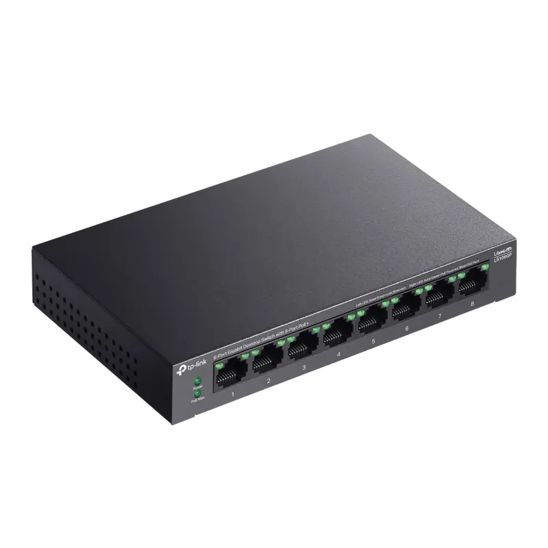 PoE коммутатор TP-LINK Desktop Switch Серый