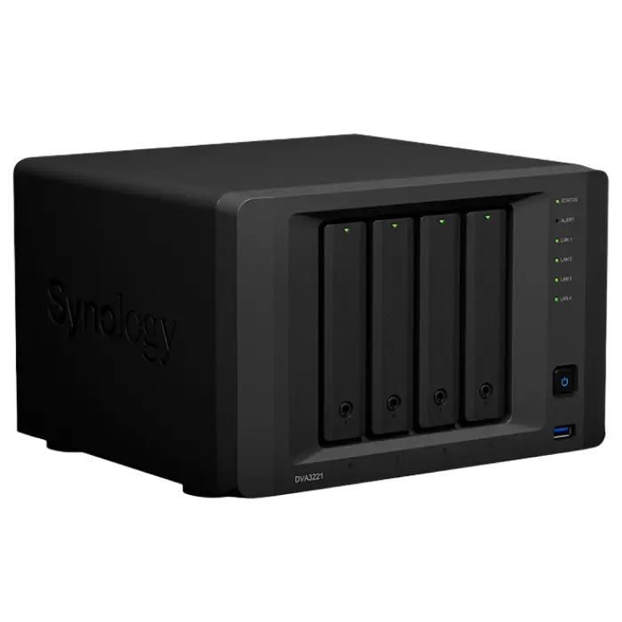 Stocare atașată la rețea SYNOLOGY DVA3221 Negru