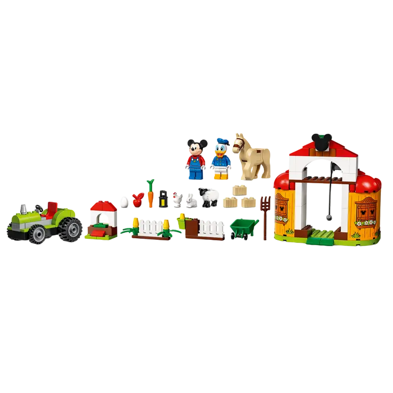 Конструктор LEGO Mickey Mouse & Donald Duck's Farm Разноцветный