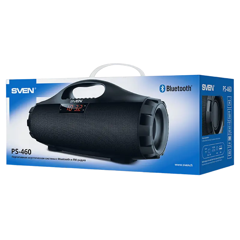 Портативная колонка SVEN PS-460 Чёрный